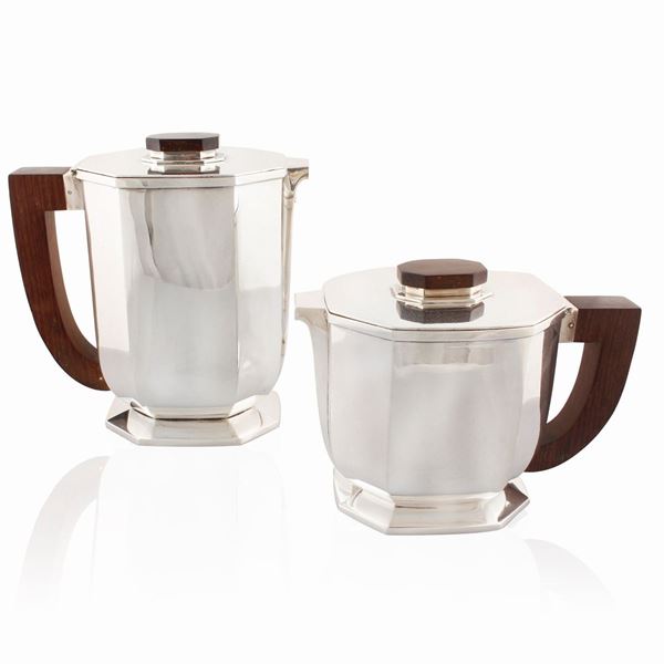 SILVER TEA AND COFFEE SET