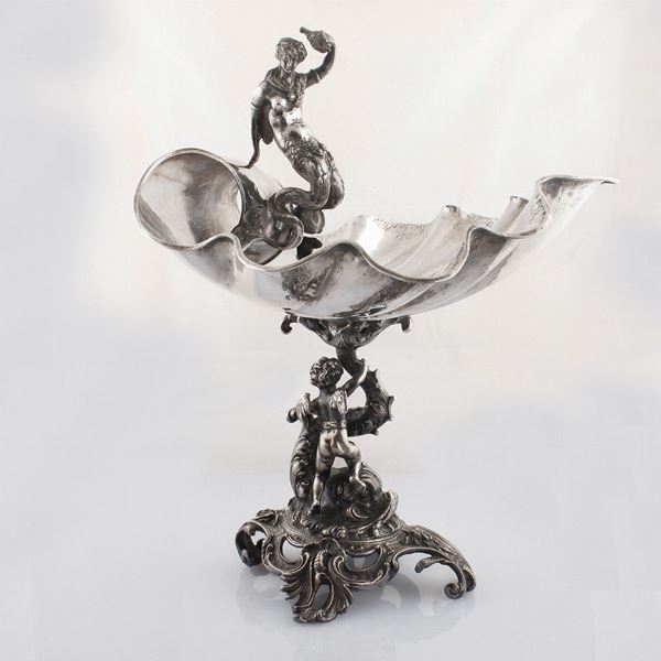 SCULTURA CENTRO TAVOLA  - Asta Gioielli, Orologi e Oggettistica - Casa d'Aste International Art Sale