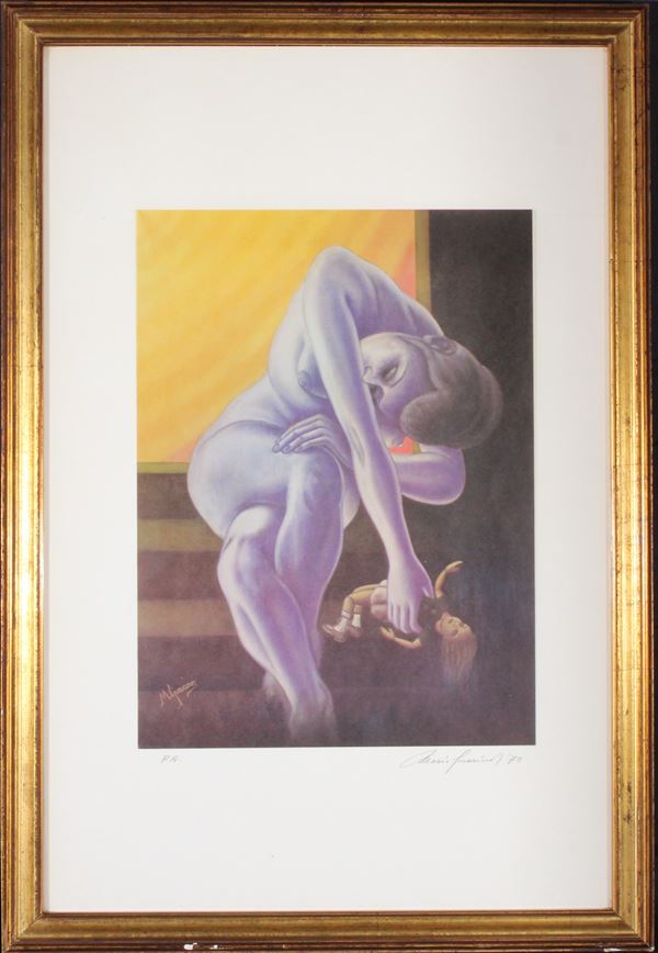 Figura femminile con bambola, 1978