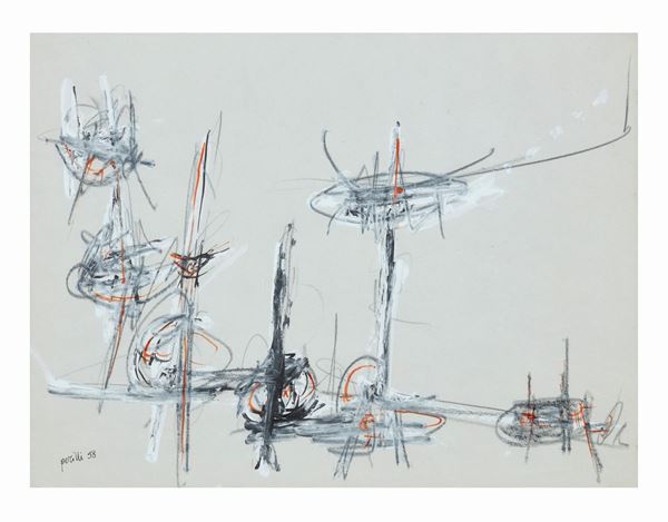 Fumetti  (1958)  - Asta Dipinti di Arte Moderna, Contemporanea e XIX Secolo - Casa d'Aste International Art Sale