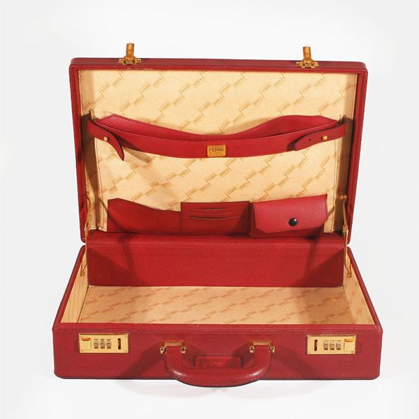LEATHE BRIEFCASE, Gianfranco Ferrè