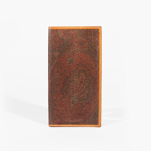 LEATHER WALLET, Etro  - Auction Jewelery, Watches and Objects of Art - Casa d'Aste International Art Sale