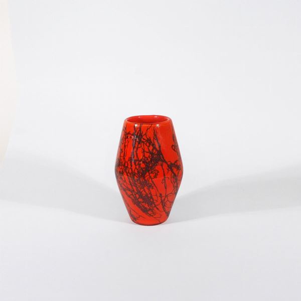 GLASS PASTE VASE  “Giada” series