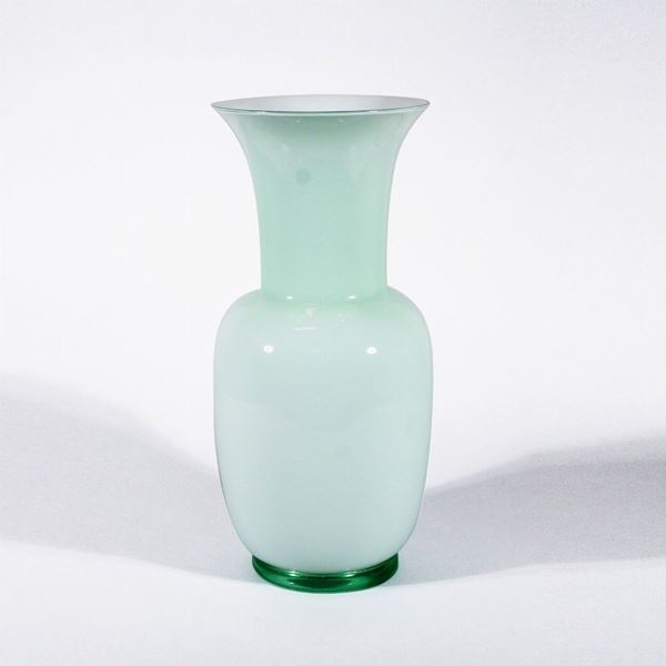 GLASS VASE  “Opalino”  - Auction Jewelery, Watches and Objects of Art - Casa d'Aste International Art Sale