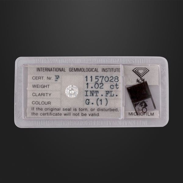 ROUND CUT DIAMOND  - Auction Important Jewelry - Casa d'Aste International Art Sale