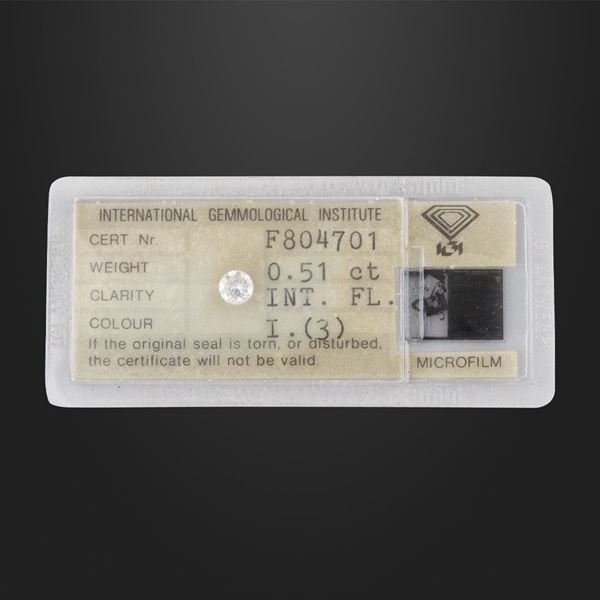 ROUND CUT DIAMOND  - Auction Important Jewelry - Casa d'Aste International Art Sale