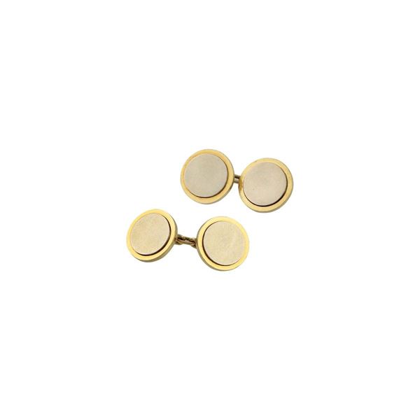 GOLD CUFFLINKS