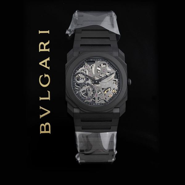 Bulgari : “Octo Finissimo Skeleton” Ref. 103126  - Auction Vintage and Modern Watches - Casa d'Aste International Art Sale