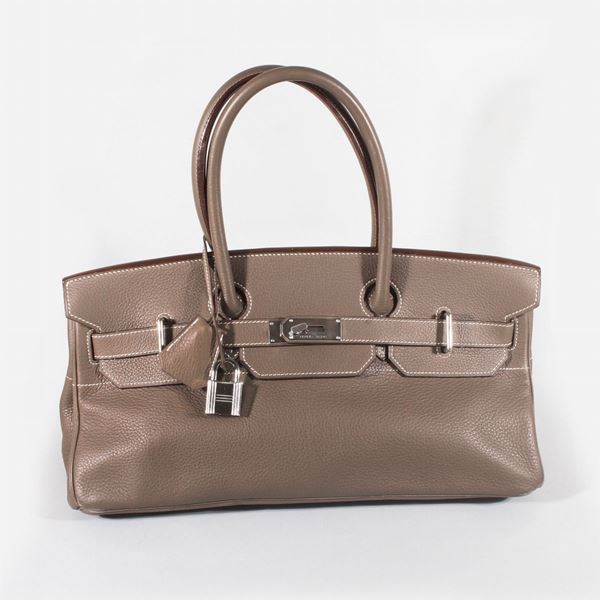 LEATHER BAG BIRKIN SHOULDER 40 cm, Hermès