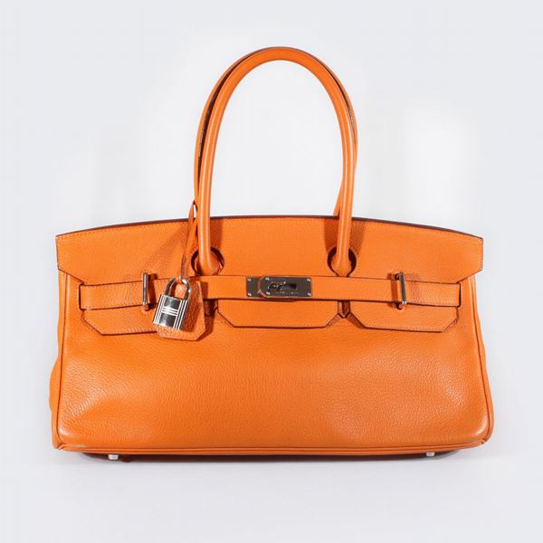 LEATHER BAG BIRKIN SHOULDER 40 cm, Hermès