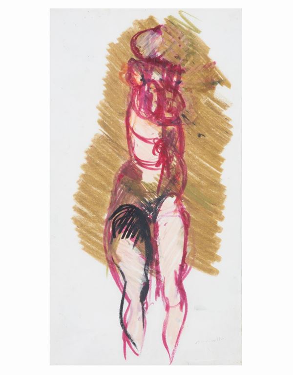 Nudo  (1973)  - Asta Dipinti di Arte Moderna, Contemporanea e XIX Secolo - Casa d'Aste International Art Sale