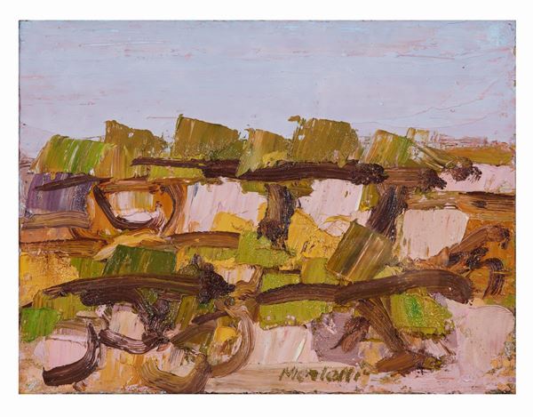 Rocce  (1983)  - Asta Dipinti di Arte Moderna, Contemporanea e XIX Secolo - Casa d'Aste International Art Sale