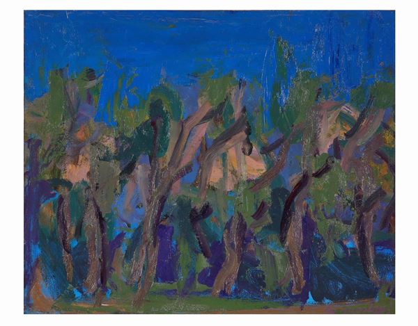 Uliveto  (1961)  - Asta Dipinti di Arte Moderna, Contemporanea e XIX Secolo - Casa d'Aste International Art Sale
