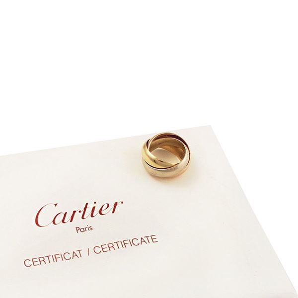 Cartier : ANELLO “Trinity”  - Asta GIOIELLI IMPORTANTI - Casa d'Aste International Art Sale