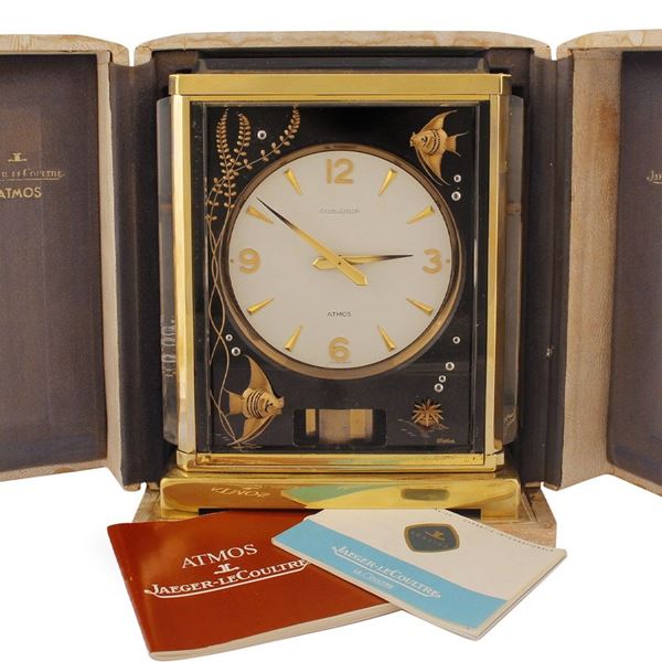 Jaeger-LeCoultre : “Atmos”, Ref. 5806  - Auction Vintage and Modern Watches - Casa d'Aste International Art Sale
