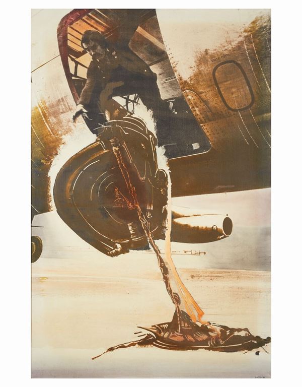 Il raggio della morte  (1975)  - Auction Modern, Contemporary and 19th Century Paintings - Casa d'Aste International Art Sale