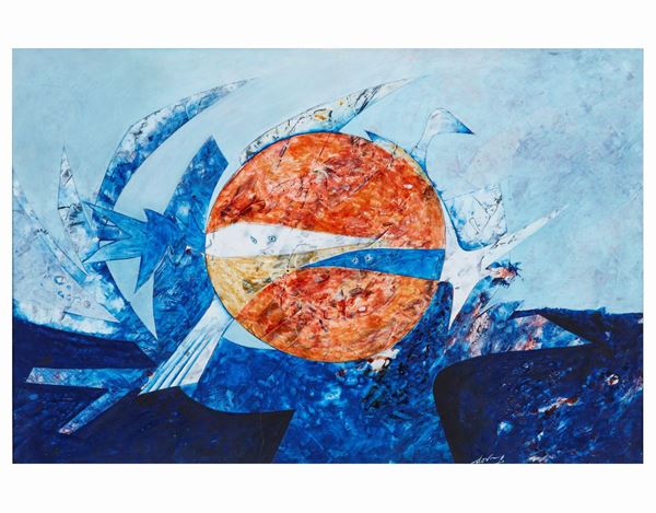 Fondo marino  - Asta Dipinti di Arte Moderna, Contemporanea e XIX Secolo - Casa d'Aste International Art Sale