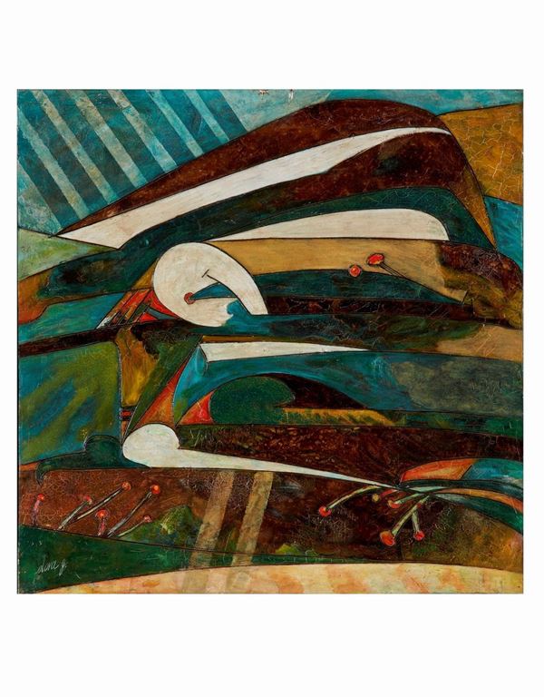 Volo in pattuglia  (1966)  - Asta Dipinti di Arte Moderna, Contemporanea e XIX Secolo - Casa d'Aste International Art Sale