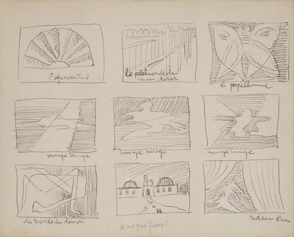A ne pas Faire  (1952)  - Asta Dipinti di Arte Moderna, Contemporanea e XIX Secolo - Casa d'Aste International Art Sale
