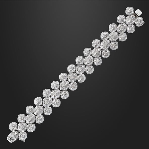 DIAMOND AND GOLD BRACELET