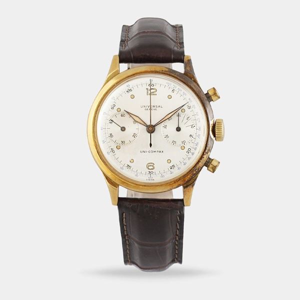 Universal : “Uni-Compax” “Spillmann”  - Asta Orologi Vintage e Moderni - Casa d'Aste International Art Sale