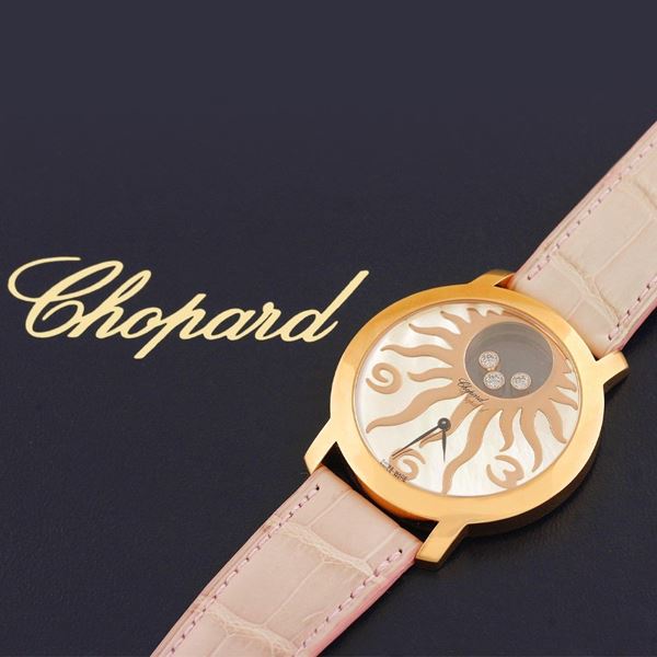 Chopard : * “Happy Sun”  - Asta Orologi Vintage e Moderni - Casa d'Aste International Art Sale
