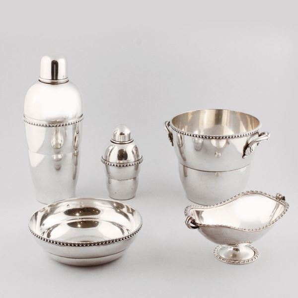 LOTTO DA COCKTAIL  - Asta Gioielli, Orologi e Argenti - Casa d'Aste International Art Sale