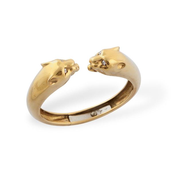 DIAMOND AND GOLD BRACELET