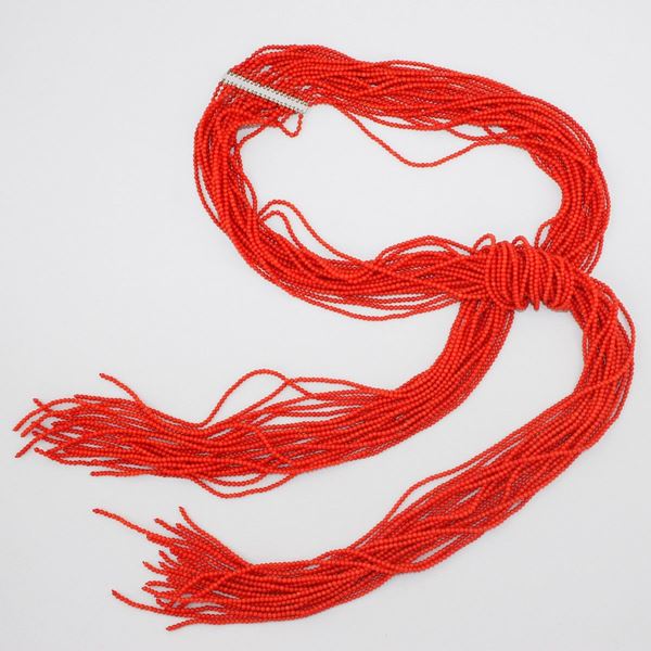 *LUNGA COLLANA  - Asta Gioielli, Orologi e Argenti - Casa d'Aste International Art Sale