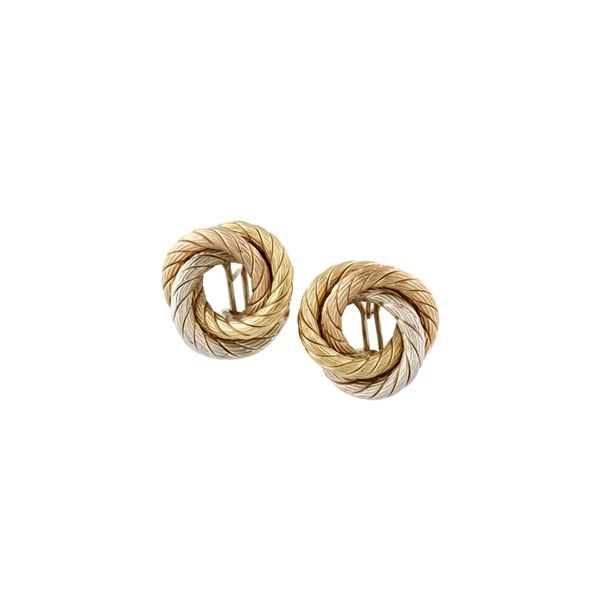 PAIR OF GOLD EARRINGS