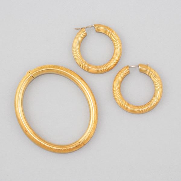 BRACCIALE E ORECCHINI  - Asta Gioielli, Orologi e Argenti - Casa d'Aste International Art Sale