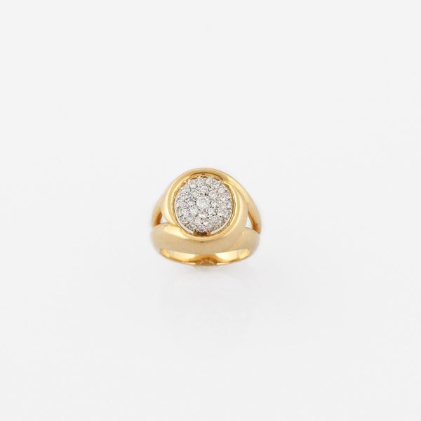 DIAMOND AND GOLD RING  - Auction Jewelery, Watches and Silver - Casa d'Aste International Art Sale