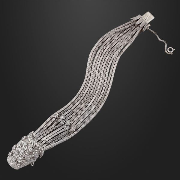DIAMOND AND GOLD BRACELET