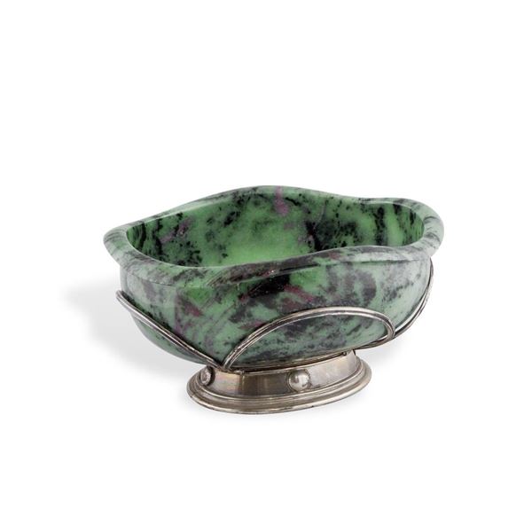 ZOISITE AND SILVER CUP