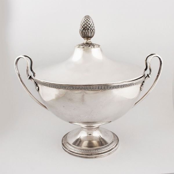 800 SILVER SOUP BOWL  - Auction JEWELERY, WATCHES AND SILVER - Casa d'Aste International Art Sale
