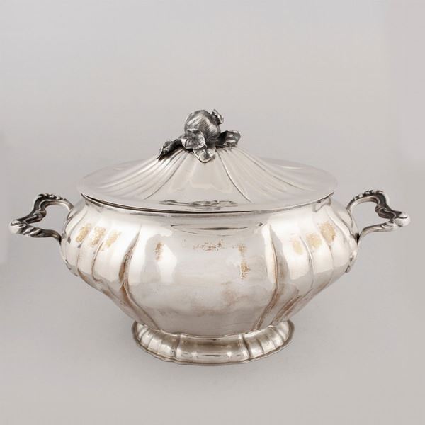 800 SILVER SOUP BOWL  - Auction JEWELERY, WATCHES AND SILVER - Casa d'Aste International Art Sale