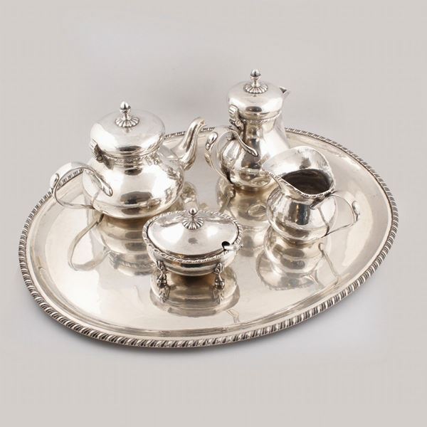 800 SILVER TEA AND COFFEE SERVICE