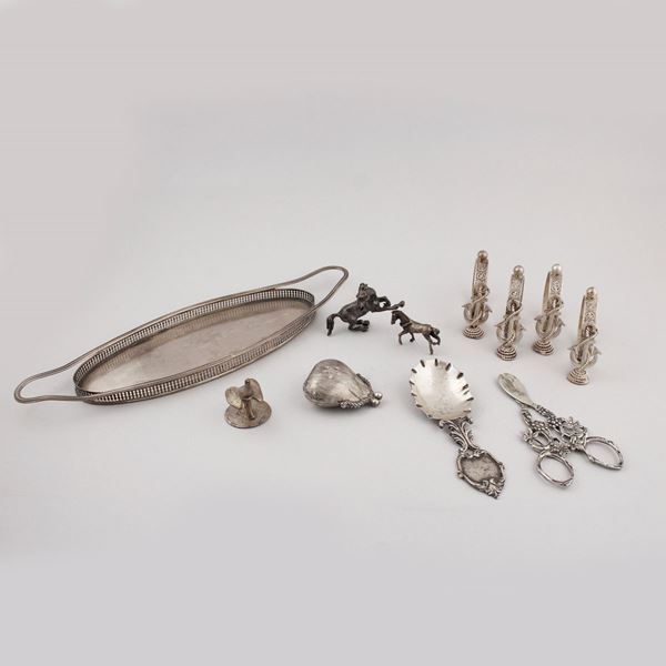 800 SILVER LOT  - Auction JEWELERY, WATCHES AND SILVER - Casa d'Aste International Art Sale