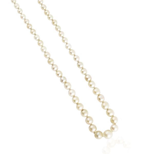 COLLANA, PERLE NATURALI