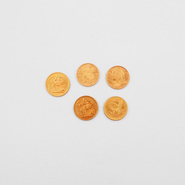 FIVE COINS