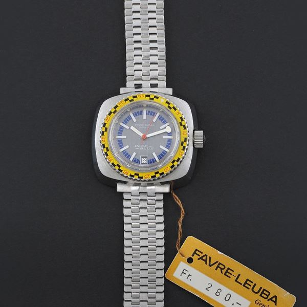 Favre-Leuba : Favre Leuba “Deep Bleu”  - Auction VINTAGE AND MODERN WATCHES - Casa d'Aste International Art Sale
