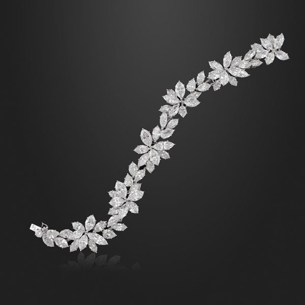 Pederzani - DIAMOND AND PLATINUM BRACELET