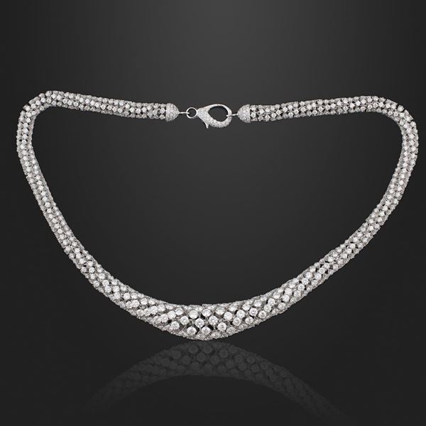 Pederzani - DIAMOND AND GOLD NECKLACE