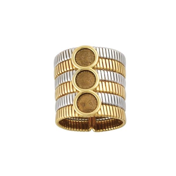 GOLD AND BRONZE BRACELET