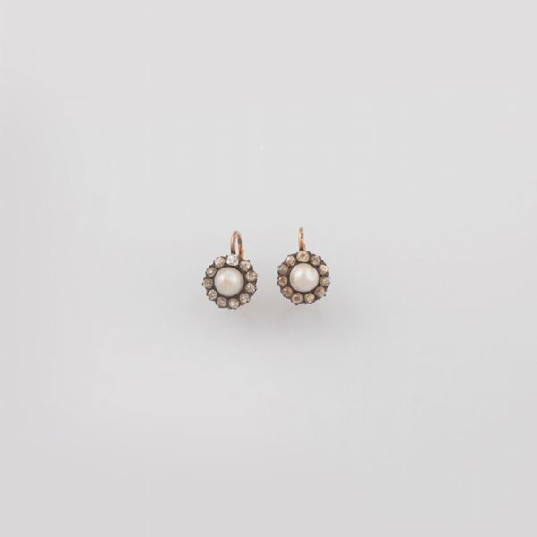 EARRGINS  - Auction Timed Auction Jewelery , Watches and Silver - Casa d'Aste International Art Sale