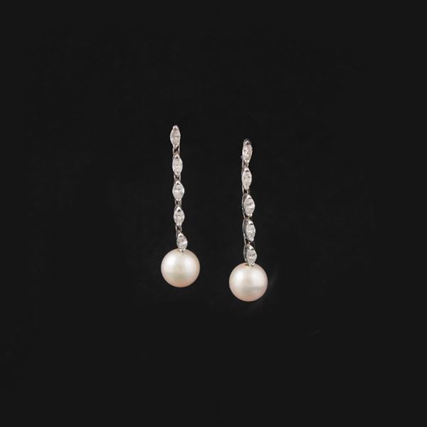 EARRINGS  - Auction Timed Auction Jewelery , Watches and Silver - Casa d'Aste International Art Sale