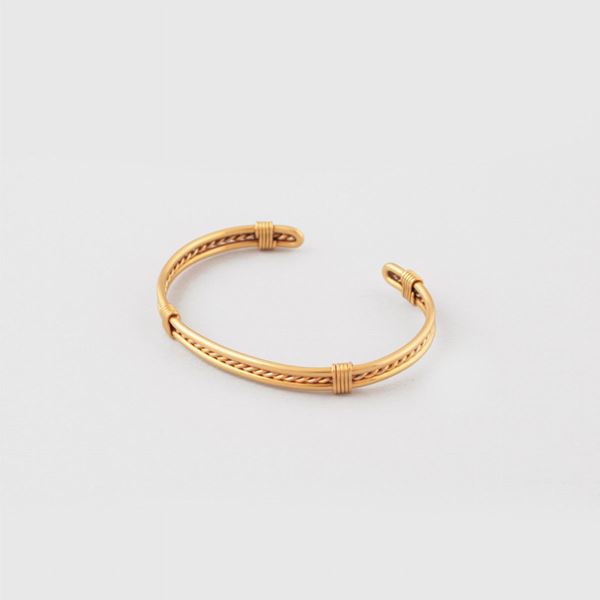 18KT YELLOW GOLD BRACELET  - Auction Timed Auction Jewelery , Watches and Silver - Casa d'Aste International Art Sale