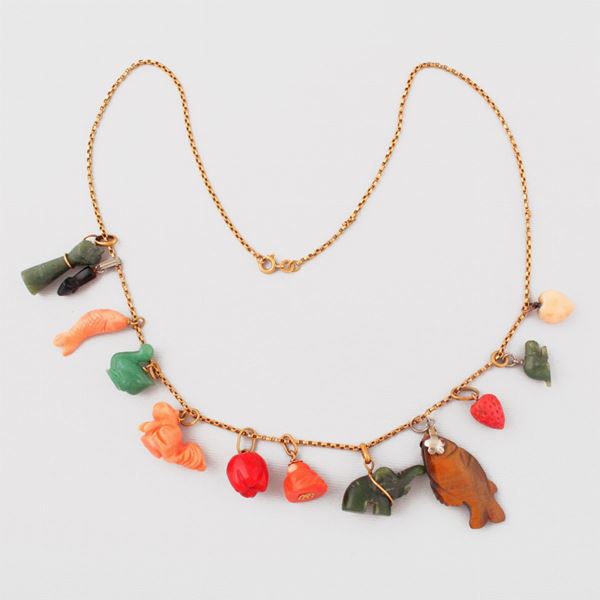 NECKLACE  - Auction Timed Auction Jewelery , Watches and Silver - Casa d'Aste International Art Sale