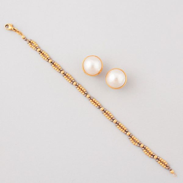 BRACELET AND EARRINGS
