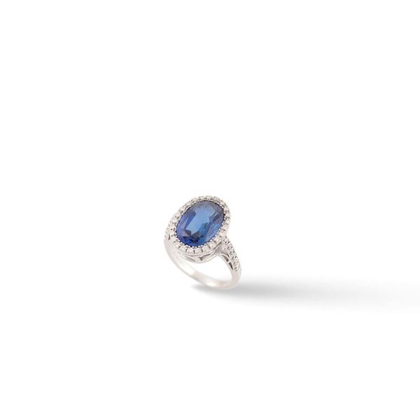 RING, SRI LANKA SAPPHIRE